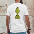 Dr Seuss Classic Sly Grinch Mens Back Print T-shirt Funny Gifts