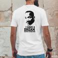 I Have A Dream Martin Luther King Mens Back Print T-shirt Funny Gifts