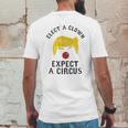 Elect A Clown Expect A Circus Mens Back Print T-shirt Funny Gifts