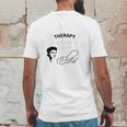 Elvis Presley Therapy Mens Back Print T-shirt Funny Gifts