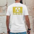 Fallout Shelter Nuclear Radioactive Mens Back Print T-shirt Funny Gifts