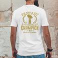 Fantasy Football Champion Mens Back Print T-shirt Funny Gifts