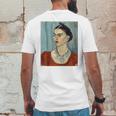 Frida Kahlo Portrait Art Mens Back Print T-shirt Funny Gifts