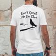 Funny Edgar Allan Poe Quoth The Raven Nevermore Quote Mens Back Print T-shirt Funny Gifts