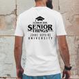 Funny Senior Things Graduation Johns Hopkins University 2020 Mens Back Print T-shirt Funny Gifts