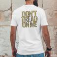 Grunt Style Tread On Me Mens Back Print T-shirt Funny Gifts