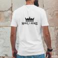 Hail To The King Mens T-Shirt Mens Back Print T-shirt Funny Gifts