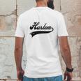 Harlem New York Mens Back Print T-shirt Funny Gifts