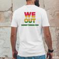 We Are Out By Harriet Tubman Mens Back Print T-shirt Funny Gifts