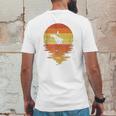 Honey Badger 70S Retro Sunset Vintage Honey Badger Mens Back Print T-shirt Funny Gifts