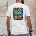 Hot Rod Route 66 Sign Mens Back Print T-shirt Funny Gifts