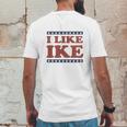 I Like Ike Mens Back Print T-shirt Funny Gifts