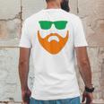 Irish Beard Ireland St Pattys Ginger Redhead Celtic Gaelic Mens Back Print T-shirt Funny Gifts