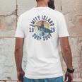 Jaws Amity Island Surf Board Graphic Mens Back Print T-shirt Funny Gifts