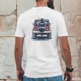 Jeep Copilot Blue Art With Dog Mens Back Print T-shirt Funny Gifts