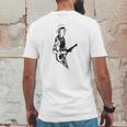 Johnny Winter Mens Back Print T-shirt Funny Gifts