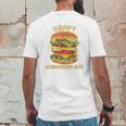 Junk Food Cheeseburger Hamburger Day Burger Fries Mens Back Print T-shirt Funny Gifts