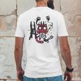 Kawaii Pastel Goth Art Devilish Cute Cat Demon Painting Mens Back Print T-shirt Funny Gifts