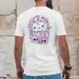 Kawaii Pastel Goth Cute And Creepy Axolotl Knife Mens Back Print T-shirt Funny Gifts