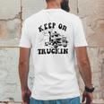 Keep On Truckin Mens Back Print T-shirt Funny Gifts