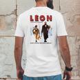 Leon The Professional Mens Back Print T-shirt Funny Gifts