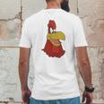 Looney Tunes Character Face Mens Back Print T-shirt Funny Gifts