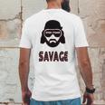 Macho Man Savage Youth Mens Back Print T-shirt Funny Gifts