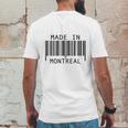 Made In MontrealShirt Mens Back Print T-shirt Funny Gifts