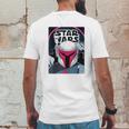 The Mandalorian Neon 80S Comic Cover Mens Back Print T-shirt Funny Gifts