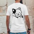 Maneki Neko Shirt Asian Good Luck Cat Mens Back Print T-shirt Funny Gifts