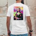 Mona Lisa Pop Art Mens Back Print T-shirt Funny Gifts