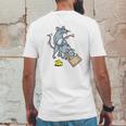 Mouse Screwing A Mouse In A Mousetrap Funny Joke T-Shirt Mens Back Print T-shirt Funny Gifts