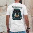 Mustang King Cobra 1978 Aqua Metallic Mens Back Print T-shirt Funny Gifts