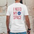 Nasa Space Program Retro Mens Back Print T-shirt Funny Gifts