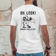 Oh Look Nobody Gives A Shit Special 2022 Gift Mens Back Print T-shirt Funny Gifts