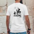 Pablo Picasso Don Quixote Sancho Panza Y Roncinante Mens Back Print T-shirt Funny Gifts