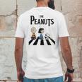 Peanuts Beatles Tshirt Mens Back Print T-shirt Funny Gifts