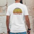 Philippines Retro Vintage 70S Throwback Surf Mens Back Print T-shirt Funny Gifts