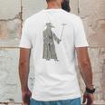 Plague Doctor Vintage Mens Back Print T-shirt Funny Gifts