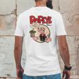 Popeye T-Shirt Mens Back Print T-shirt Funny Gifts