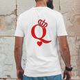 Queen Of Hearts King Of Hearts Playing Cards Deck Of Cards Mens Back Print T-shirt Funny Gifts