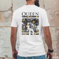 Queen Official Live Concert Blocks Mens Back Print T-shirt Funny Gifts