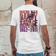 Randy Macho Man Savage Madness Is Forever Mens Back Print T-shirt Funny Gifts