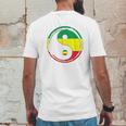 Rasta Flag Jamaica Flag Irie Peace Symbol Reggae Music Mens Back Print T-shirt Funny Gifts