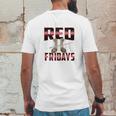 Remember Deployed Cousin Red Fridays Mens Back Print T-shirt Funny Gifts