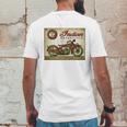 Retro Indian Motorcycle 101 Indian Scout T-Shirt Mens Back Print T-shirt Funny Gifts