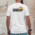 Retro Rio De Janeiro Beach Sunset Mens Back Print T-shirt Funny Gifts