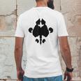 Rorschach Test Mens Back Print T-shirt Funny Gifts