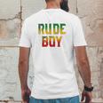 Rude Boy Rasta Reggae Roots Gifts Clothing Jamaica Mens Back Print T-shirt Funny Gifts