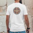 The Saint Benedict Medal Catholic Mens Back Print T-shirt Funny Gifts